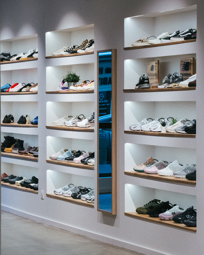 Vue générale du magasin